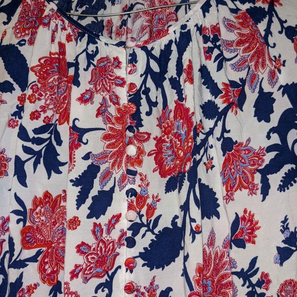 ❤️ EUC Artisan NY floral boho blouse - Picture 5 of 7